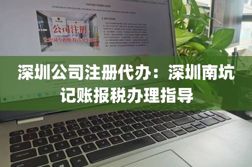 深圳公司注册代办：深圳南坑记账报税办理指导