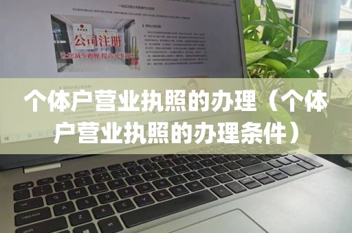 个体户营业执照的办理（个体户营业执照的办理条件）